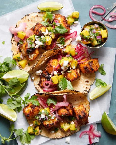 mango fish|Easy Fish Tacos with Mango Salsa .